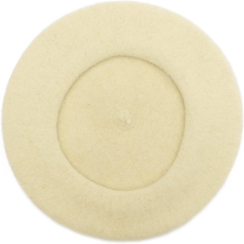 ZLYC Wool Kids Beret Hat Girls Solid Color Artist French Beret Cap - Image 3